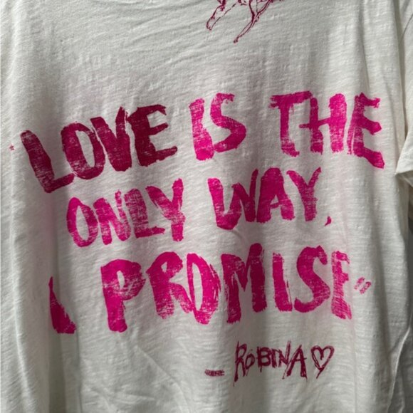 Magnolia Pearl Love is the Only Way Tee - Picture 4 of 10